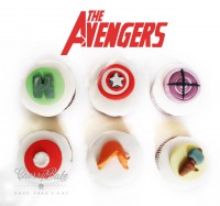 Avengers Cupcakes