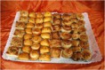 Canapes de hojaldre